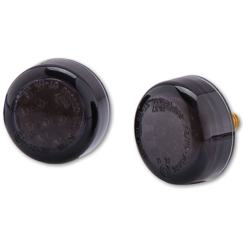Highsider Smart LED Disc Motorradblinker schwarz
