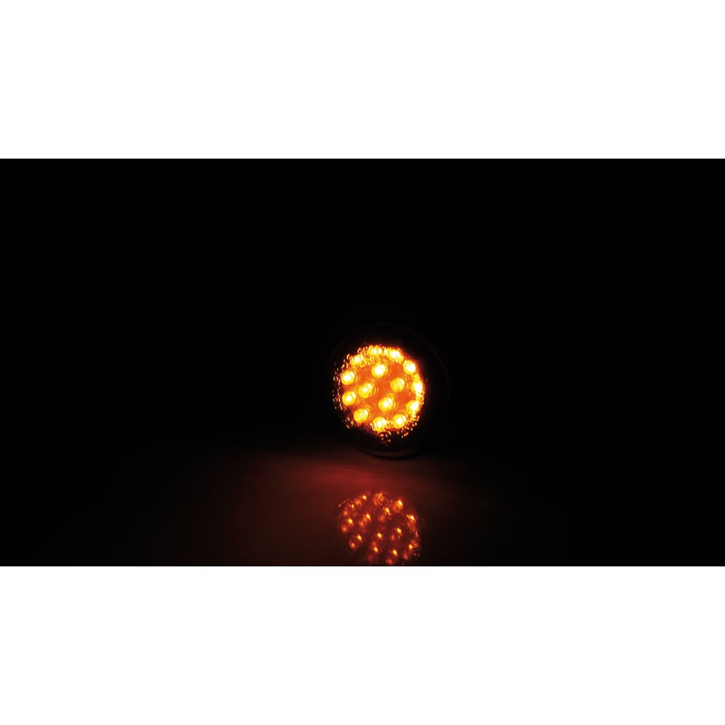 Highsider Smart LED Disc Motorradblinker schwarz