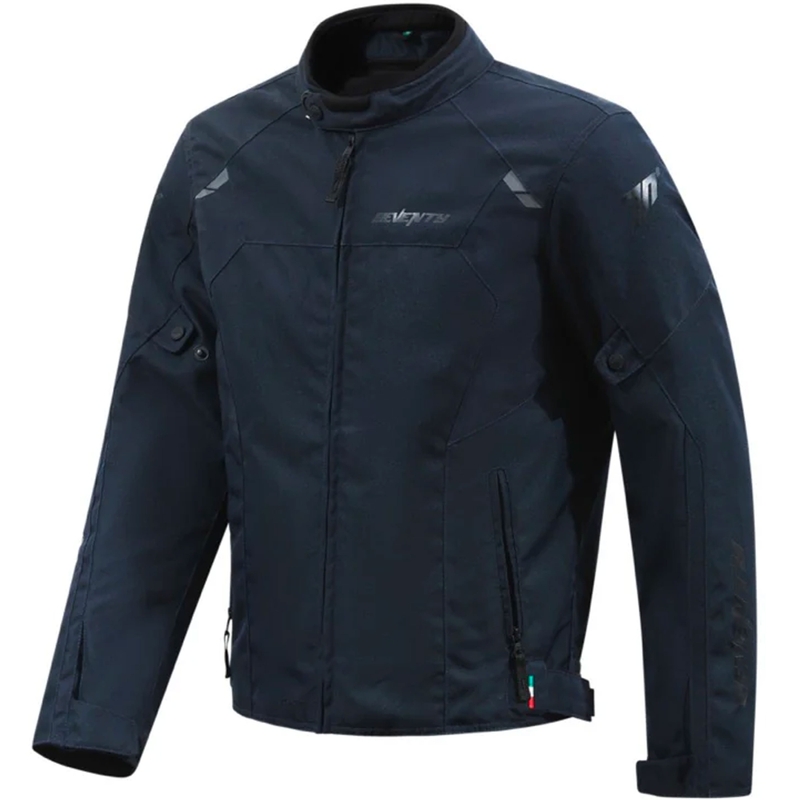 Seventy Degrees SD-JR65 Piston Motorradjacke Dunkelblau