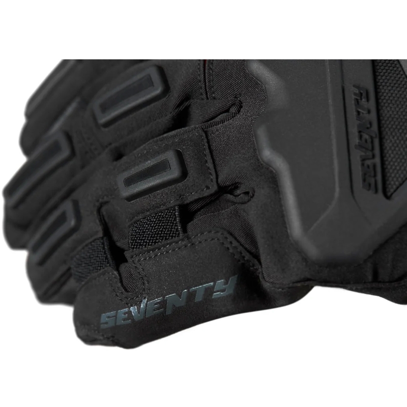 Motorradhandschuhe Seventy Degrees SD-T13 Aspen Light schwarz-rot