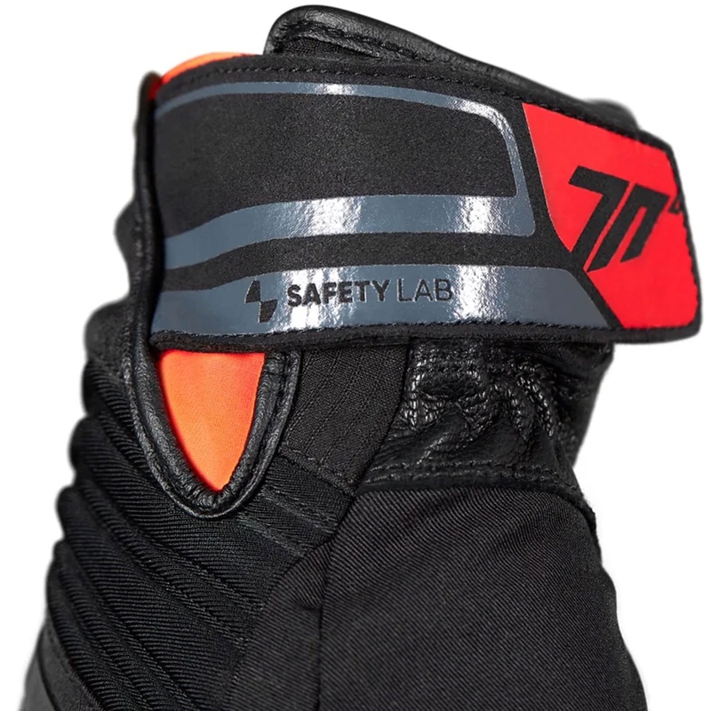 Motorradhandschuhe Seventy Degrees SD-T13 Aspen Light schwarz-rot
