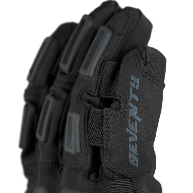 Motorradhandschuhe Seventy Degrees SD-T13 Aspen Light schwarz-rot
