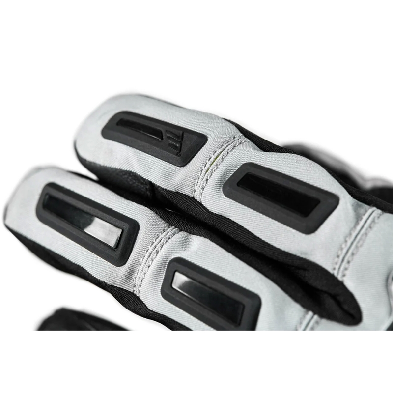 Motorradhandschuhe Seventy Degrees SD-T13 Aspen Light schwarz-grau-fluo gelb