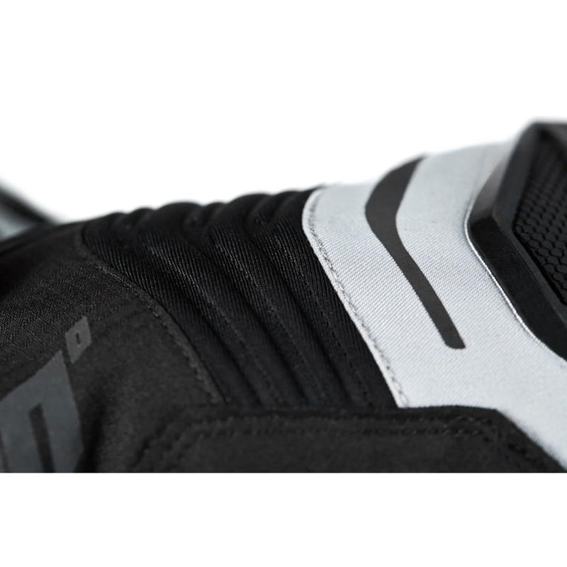 Motorradhandschuhe Seventy Degrees SD-T13 Aspen Light schwarz-grau-fluo gelb