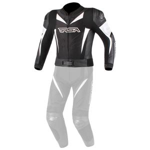 Herren RSA GPX schwarz-weiß Motorradjacke Ausverkauf