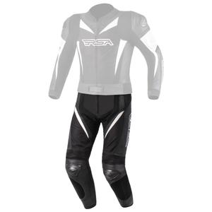 Herren RSA GPX Schwarz-Weiß Motorradhosen Ausverkauf