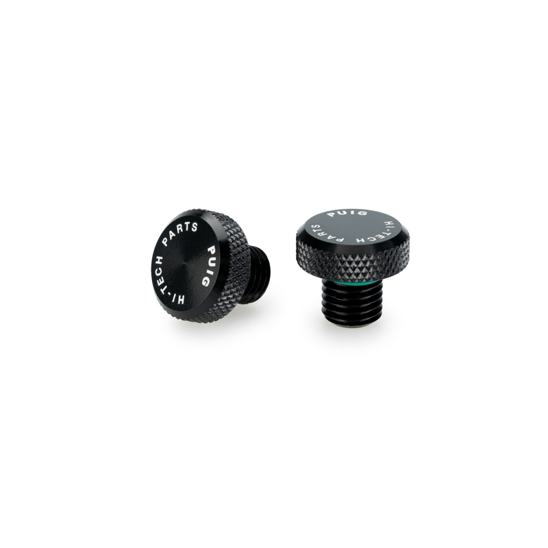 Mirror hole screw plug PUIG schwarz