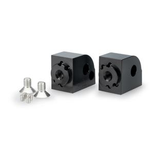 Footpeg adapters PUIG 21875N adjustable schwarz