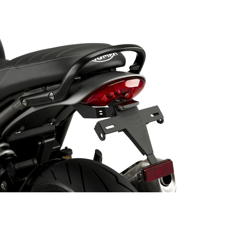 Adjustable license support PUIG schwarz