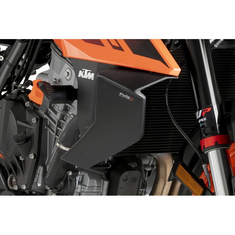 Seiten Spoiler PUIG DOWNFORCE schwarz matt