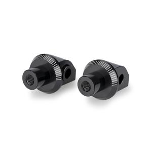 Footpeg adapters PUIG 22149N schwarz