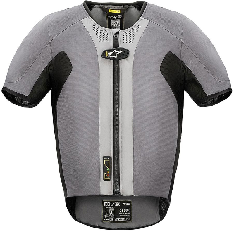 Alpinestars TECH-AIR®5 System Airbagweste grau-schwarz