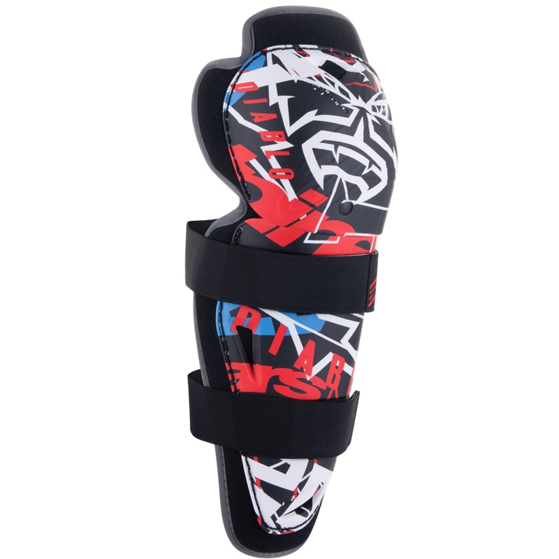 Alpinestars Bionic Action FQ20 Knieprotektoren schwarz-rot