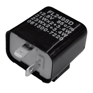 Highsider Smart 2-poliger Blinkerschalter 12V/21W schwarz
