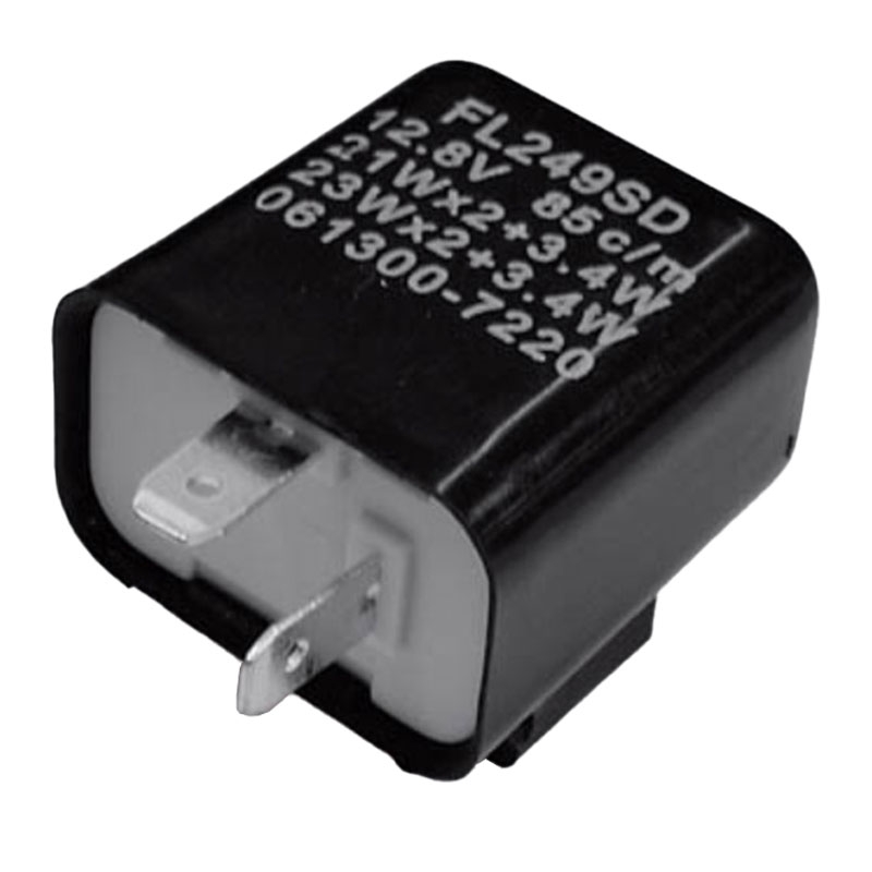 Highsider Smart 2-poliger Blinkerschalter 12V/21W schwarz