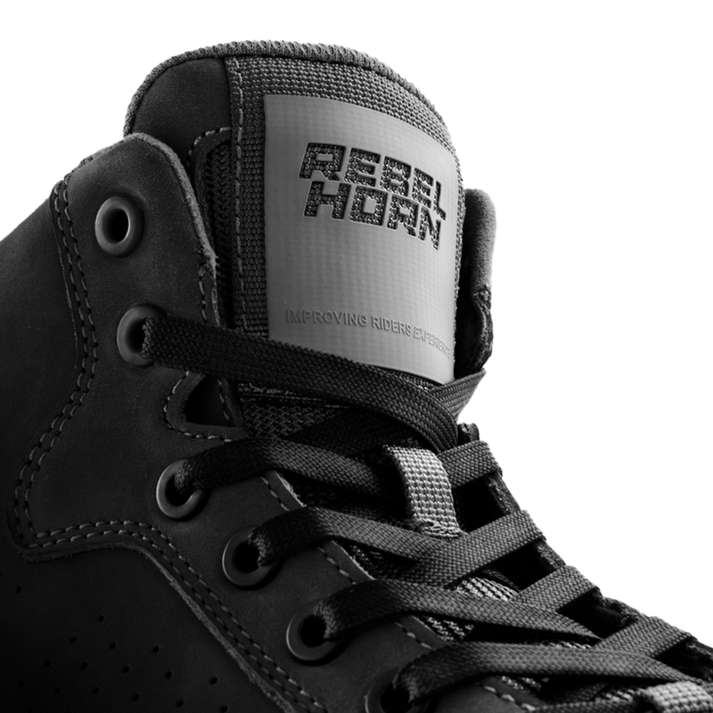 Rebelhorn Spike WP Motorradstiefel schwarz