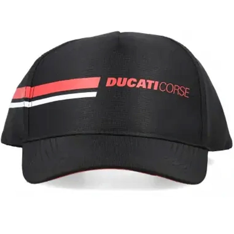 Ducati Corse Cap mit Logo, schwarz