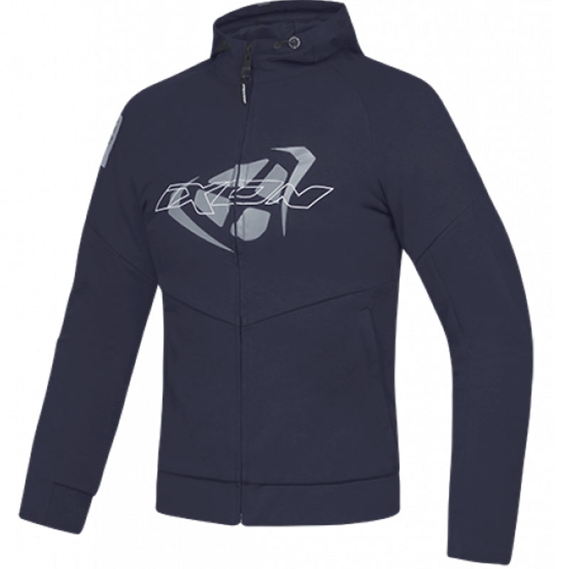 IXON Touchdown Motorradjacke blaugrau