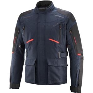 Motorradjacke IXON Midgard blau-fluorot