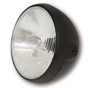 Highsider Smart British Style H4 Scheinwerfer Mattschwarz