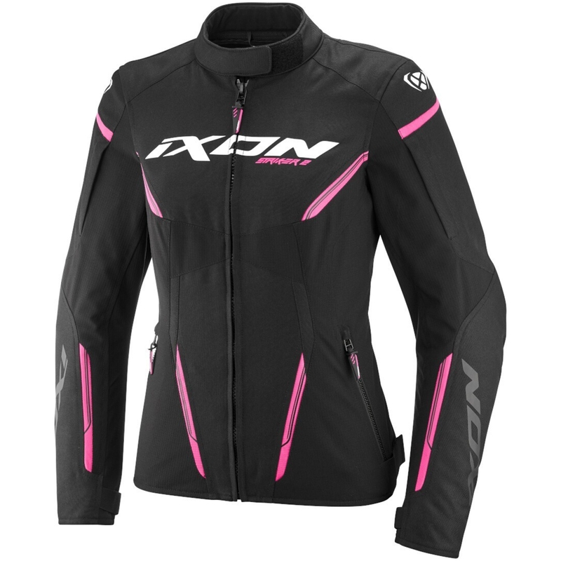 Damen Motorradjacke IXON Striker 2 Lady schwarz-pink