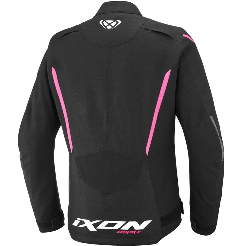 Damen Motorradjacke IXON Striker 2 Lady schwarz-pink