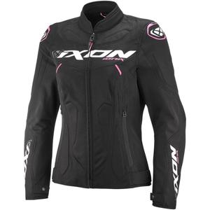 Damen Motorradjacke IXON Ionix Lady schwarz-pink