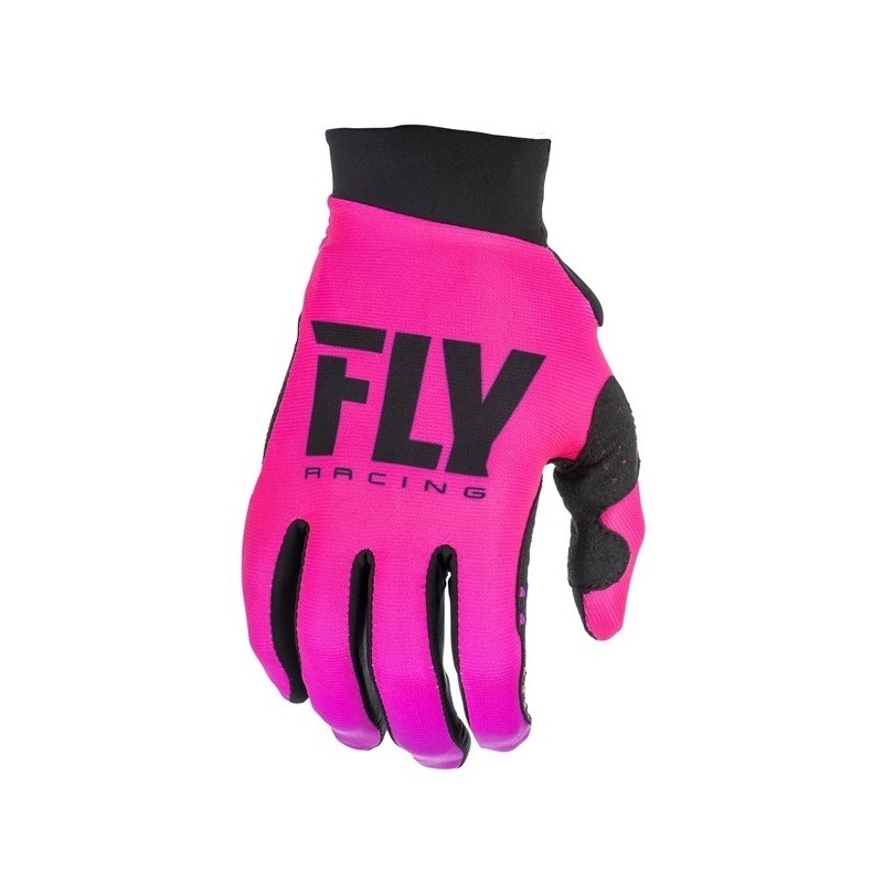 Damen Motocross Handschuhe FLY Racing PRO LITE 2019 - USA schwarz und rosa Ausverkauf