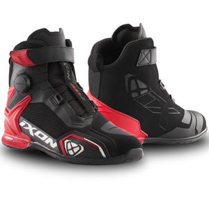 IXON Bull 2 Air Motorradstiefel schwarz-weiß-rot