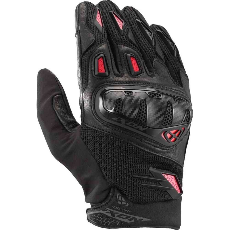 Motorradhandschuhe IXON Rise Air 2 schwarz-rot