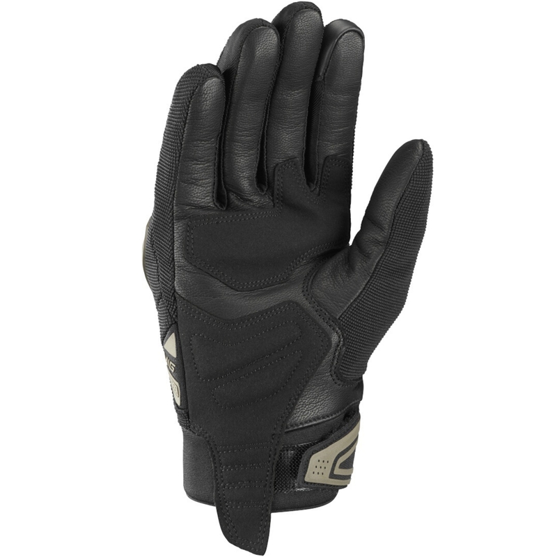 IXON Mig 2 Motorradhandschuhe schwarz-khaki