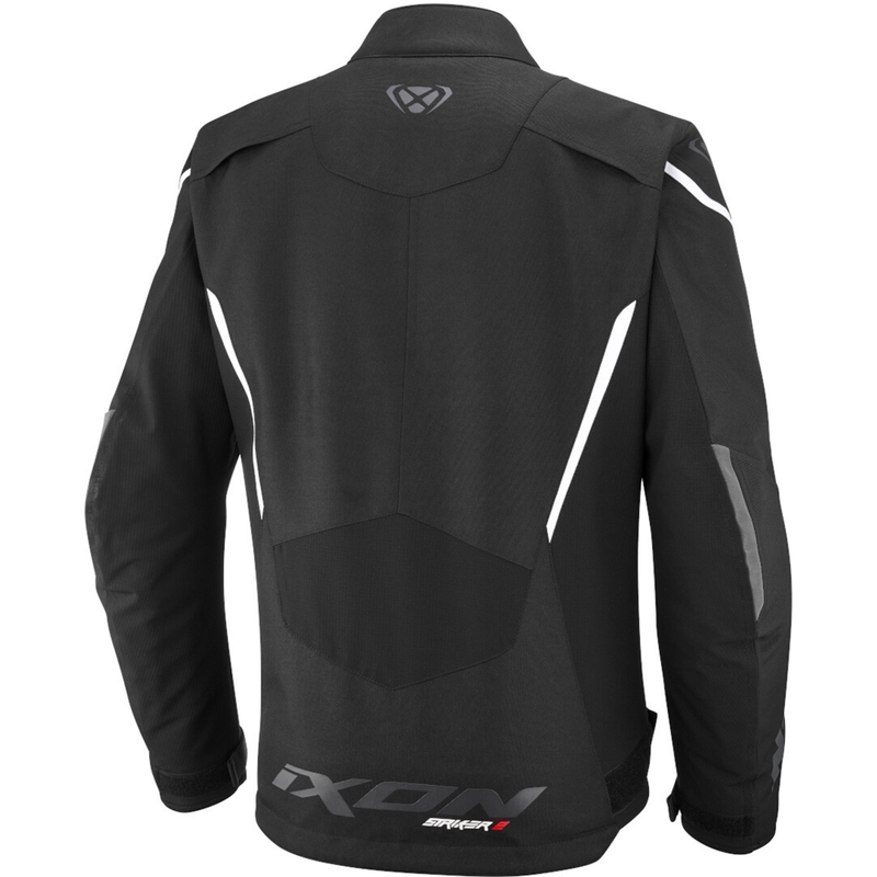 Damen Motorradjacke IXON Striker 2 C-Größe schwarz-weiß