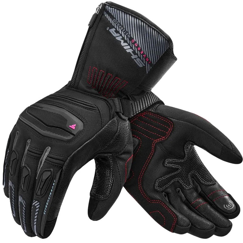 Damen Motorradhandschuhe Shima Inverno schwarz