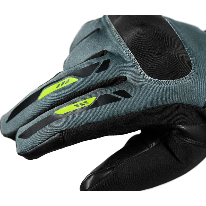 Seventy Degrees SD-T57 Giau Motorradhandschuhe schwarz-grau-fluo gelb