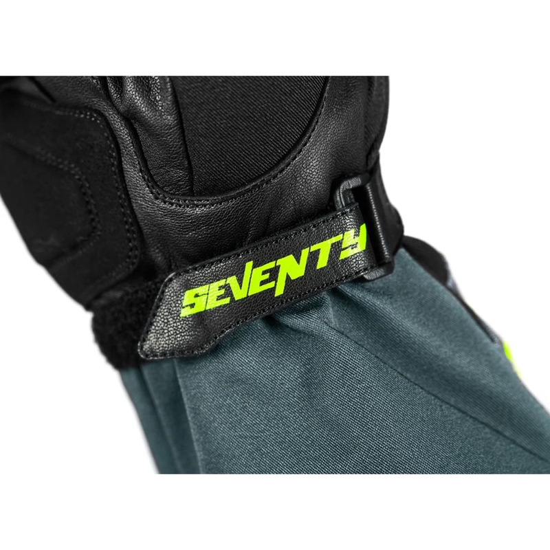 Seventy Degrees SD-T57 Giau Motorradhandschuhe schwarz-grau-fluo gelb