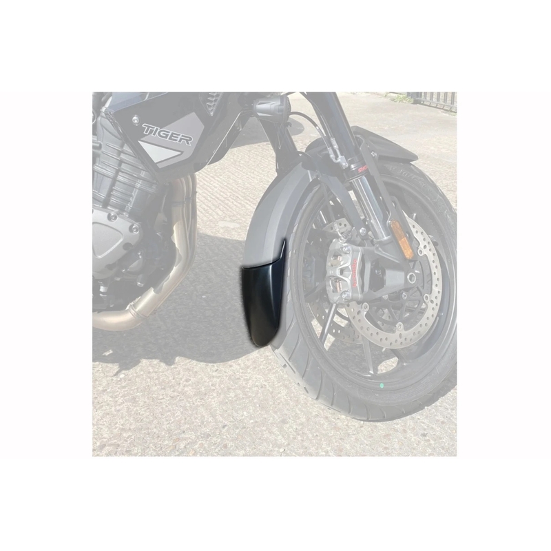 Front fender extension PUIG schwarz