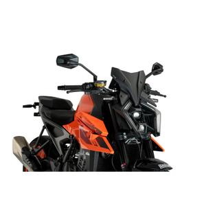 Windschirm PUIG NEW GEN. SPORT 21995J schwarz matt