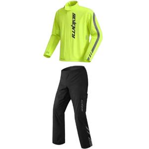 Zweiteiliger Regenanzug Seventy Degrees SD-S5 Monsoon Suit, fluoreszierend gelb-schwarz