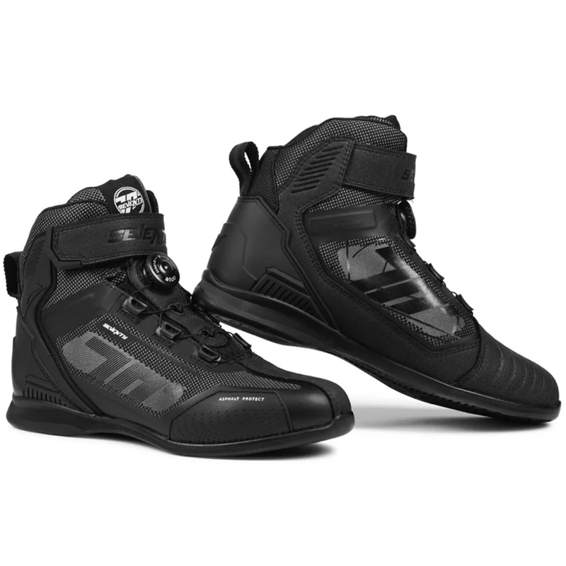 Seventy Degrees SD-BR3 Veloce PRO Motorradstiefel schwarz