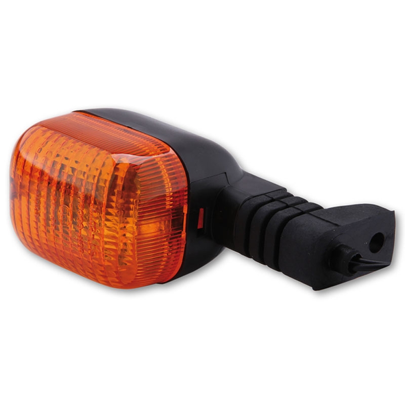Motorradblinker Highsider Smart Duc Style schwarz-orange