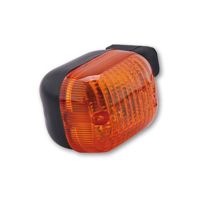 Motorradblinker Highsider Smart Duc Style schwarz-orange