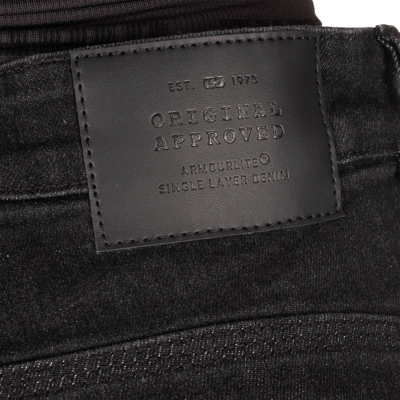 Damen Motorradjeans Oxford Sofia AA Slim Jeans schwarz