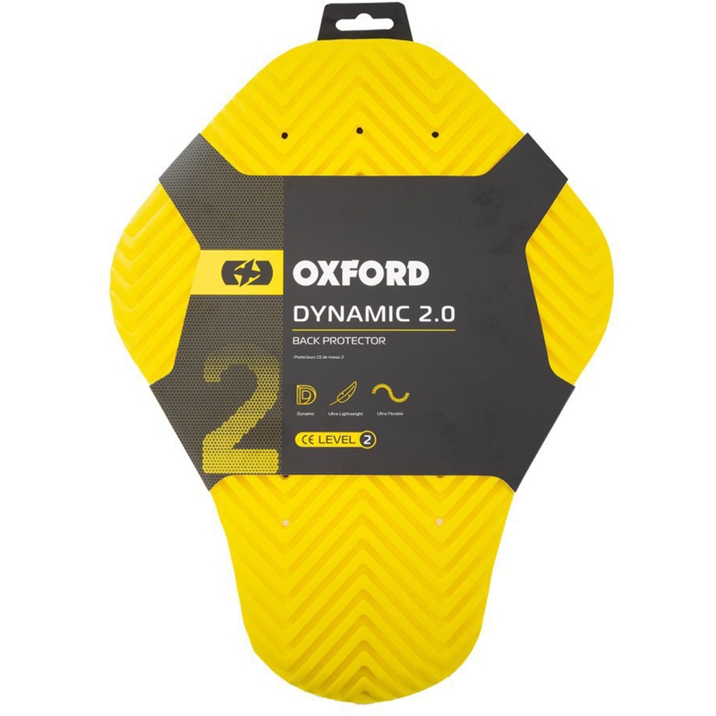 Oxford Dynamic 2.0 Level 2 Rückenprotektor gelb