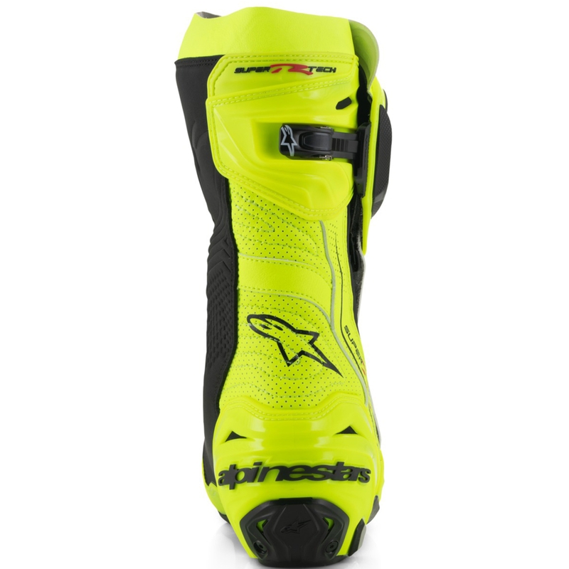 Alpinestars Supertech R Vented Motorradstiefel neongelb-schwarz