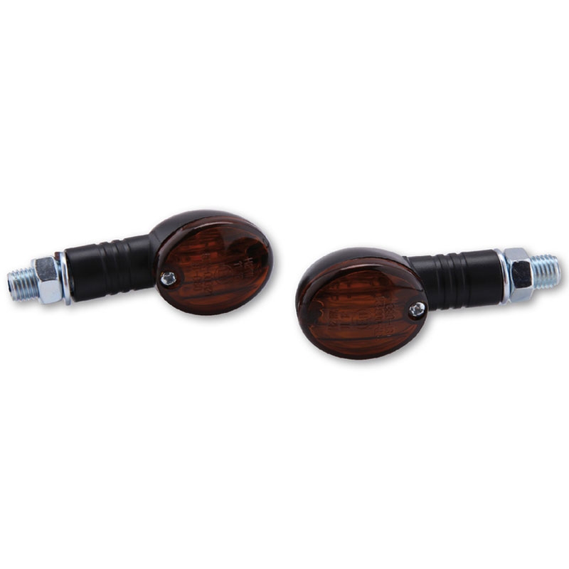 Motorradblinker Highsider Smart Micro-Blitz schwarz