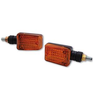 Motorradblinker Highsider Smart Mini kurz schwarz