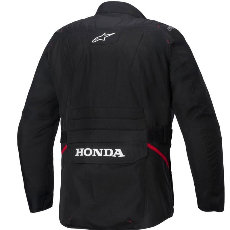 Alpinestars ST-1 Wasserdichte Motorradjacke Honda Kollektion schwarz-rot