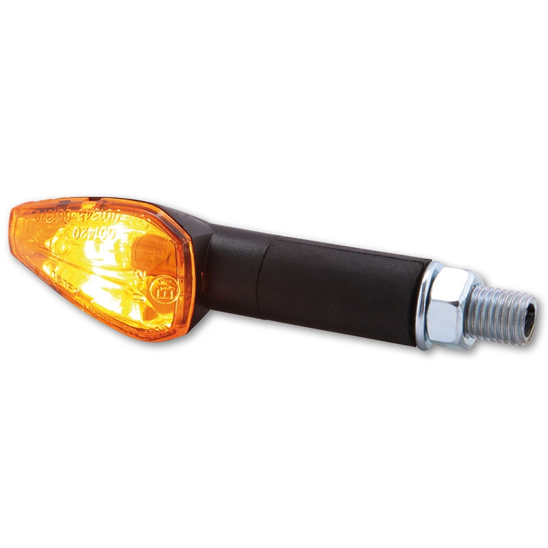 Highsider Smart Peak Motorradblinker lang schwarz