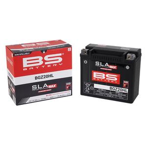 Werkaktivierte Motorradbatterie BS-BATTERY BGZ20HL SLA MAX