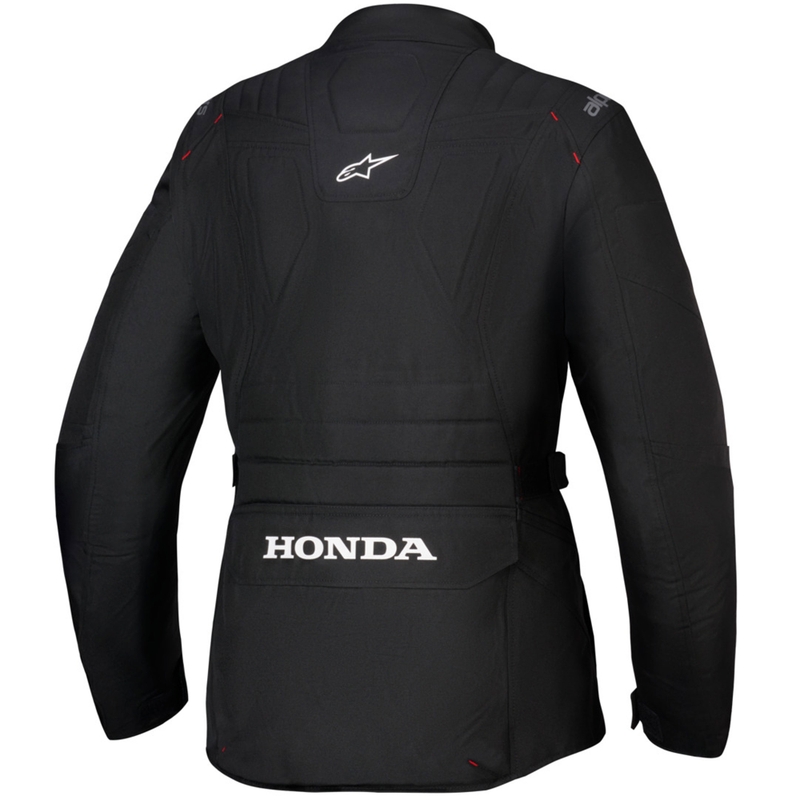 Alpinestars Stella ST-1 Waterproof Damen Motorradjacke Honda Kollektion schwarz-rot